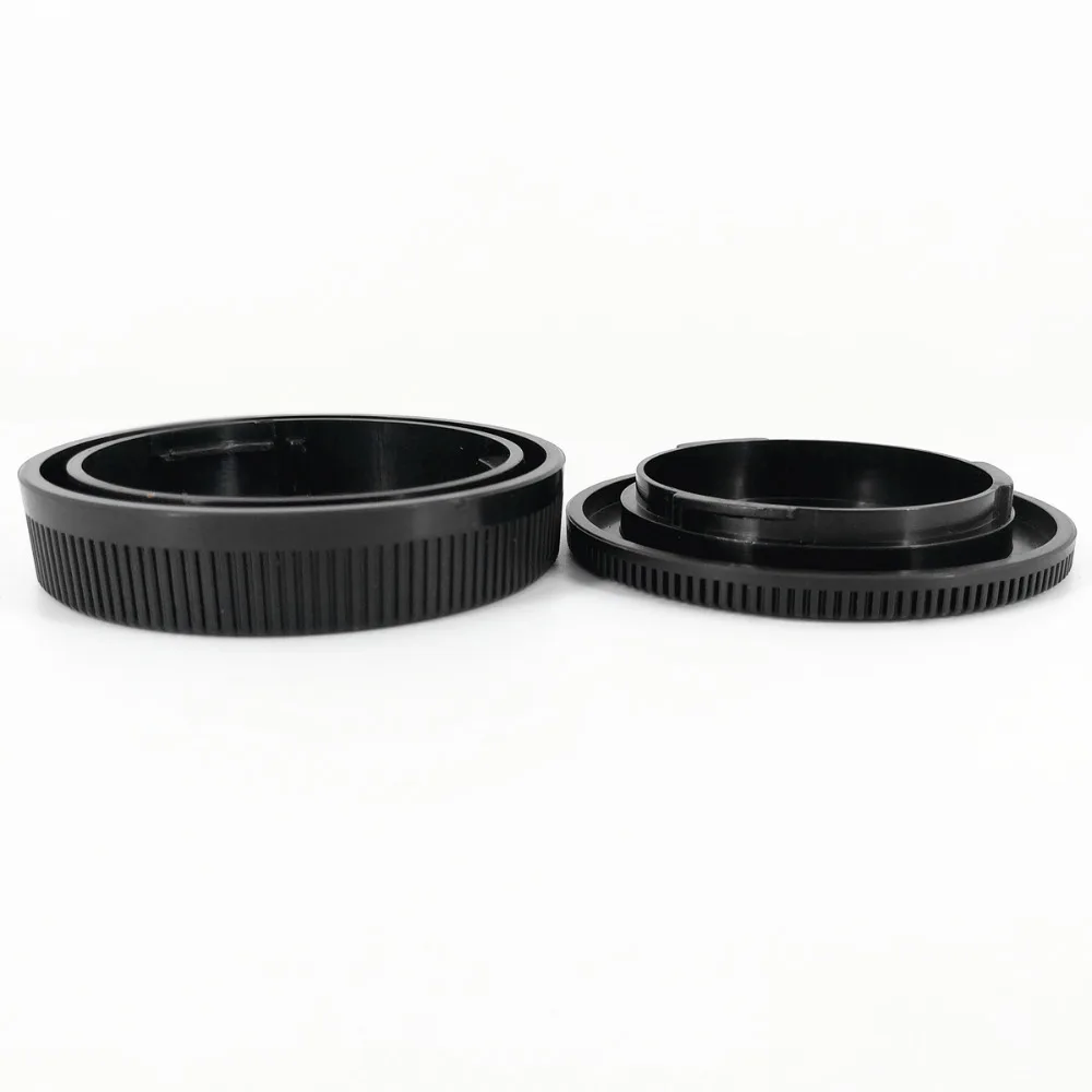 Camera Front Body Cap + Rear Lens Cap replace R-F-4 for Canon EOS M EOSM M2 M3 M5 M6 Mark II M10 M50 M100 M200 and EF-M Lenses