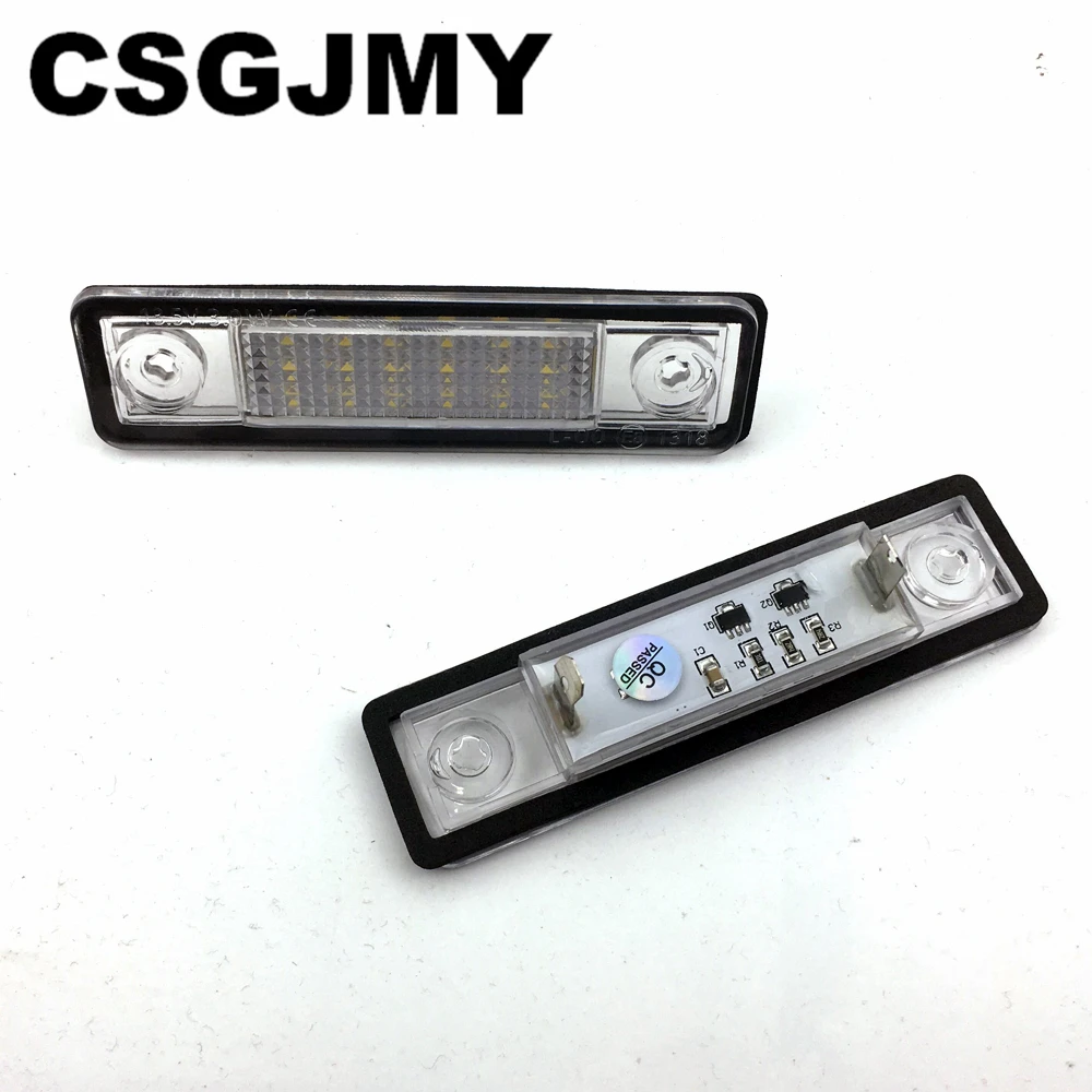 For Opel Corsa Vectra B Astra F G Omega A B Zafira A Signum LED No Error Canbus Car License Plate Light Number Auto Warning Lamp