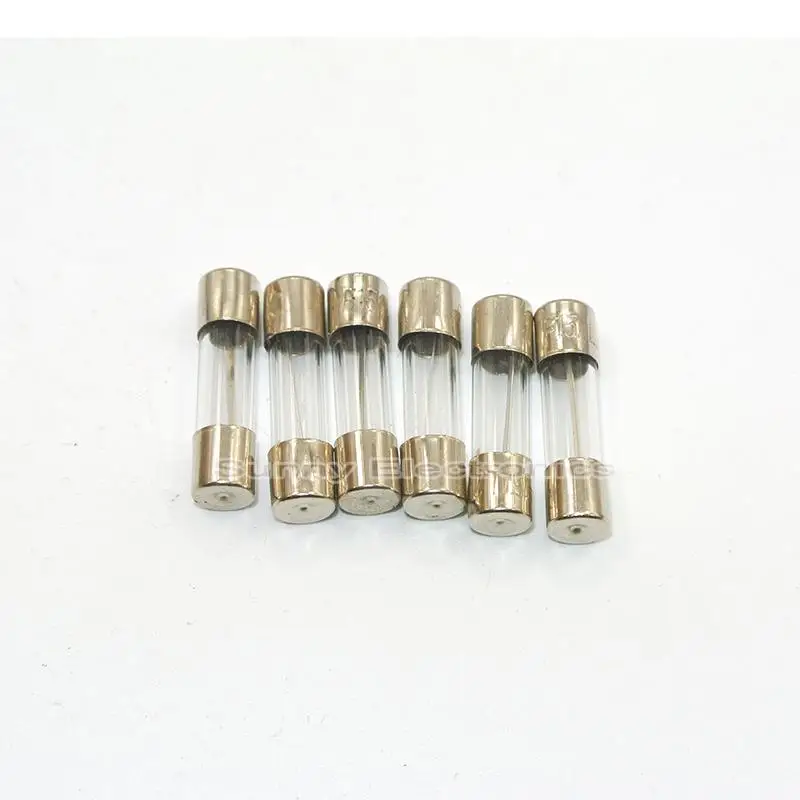 100x Glass Tube Fuse 5 x 20mm F25A 25A 25Amps 250V Quick Fast Blow