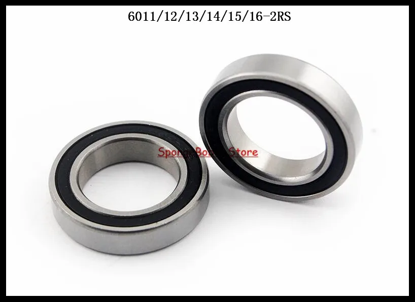 1Pcs 6013-2RS 6013 RS 65x100x18mm Rubber Sealed Deep Groove Ball Bearing