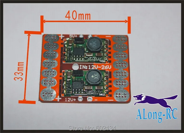 high quality  Multirotor Power Distribution Board with 5V 12V Adjustable Voltage Dual BEC for 4 axis 6 axis /spare part