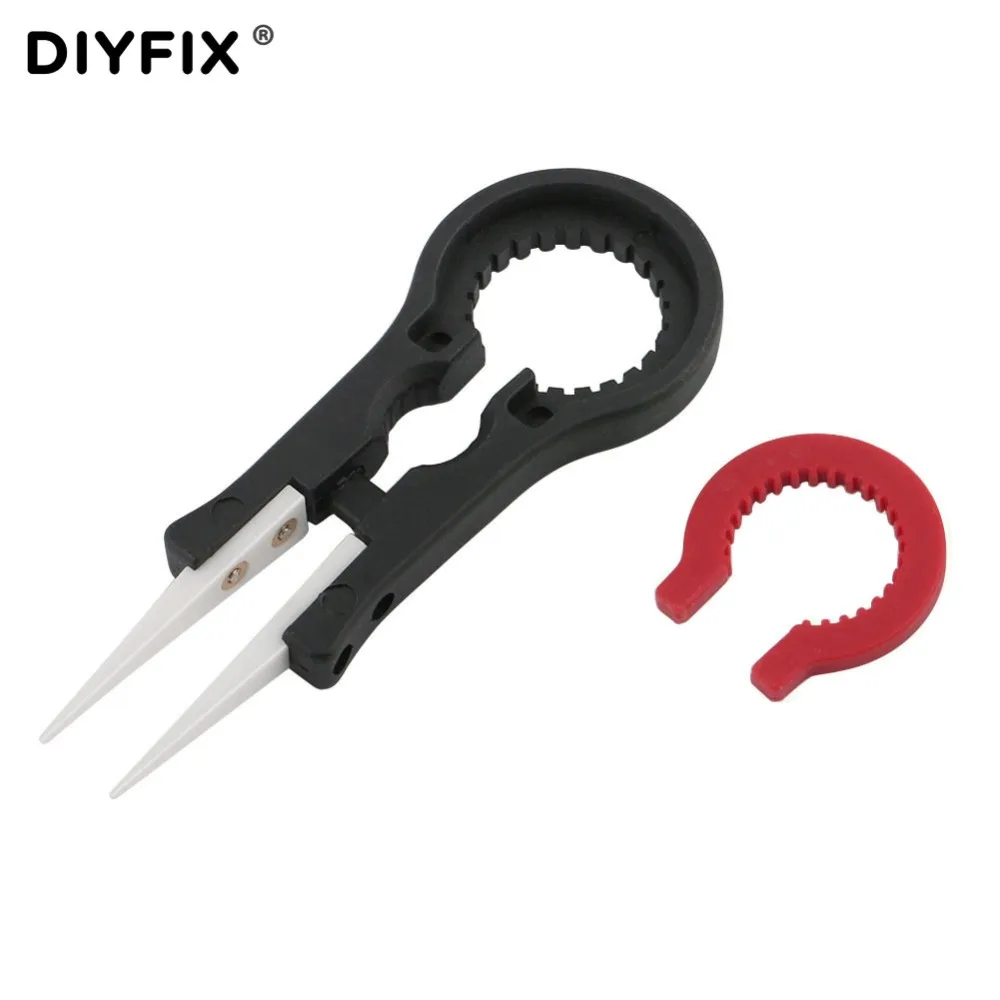 DIYFIX เซรามิค Vaper แหนบ V3 Spanner สำหรับอิเล็กทรอนิกส์ DIY เครื่องมือ RDA RBA Atomizer อุปกรณ์เสริม Vaporizer DIY Vape