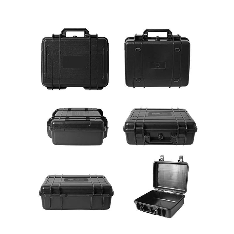 Protective Safety Instrument Tool Box Waterproof Storage Toolbox Equipment Suitcase Impact Resistant Tool Case Shockproof w foam