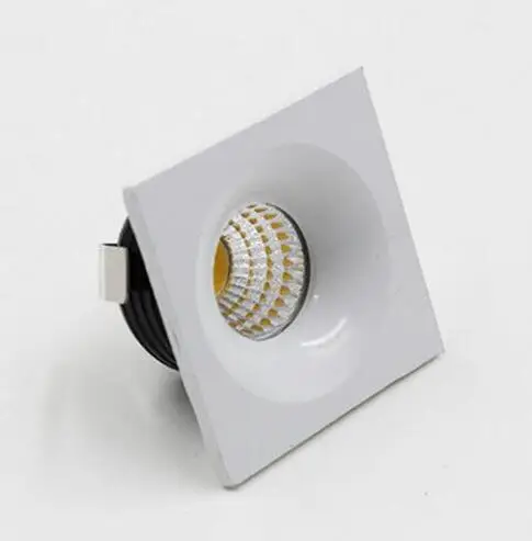 Dimmable LED COB Spot Downlights 3W Mini Cabinet Showcase Down Lights COB Ceiling Lamps Driver Included AC85-265V