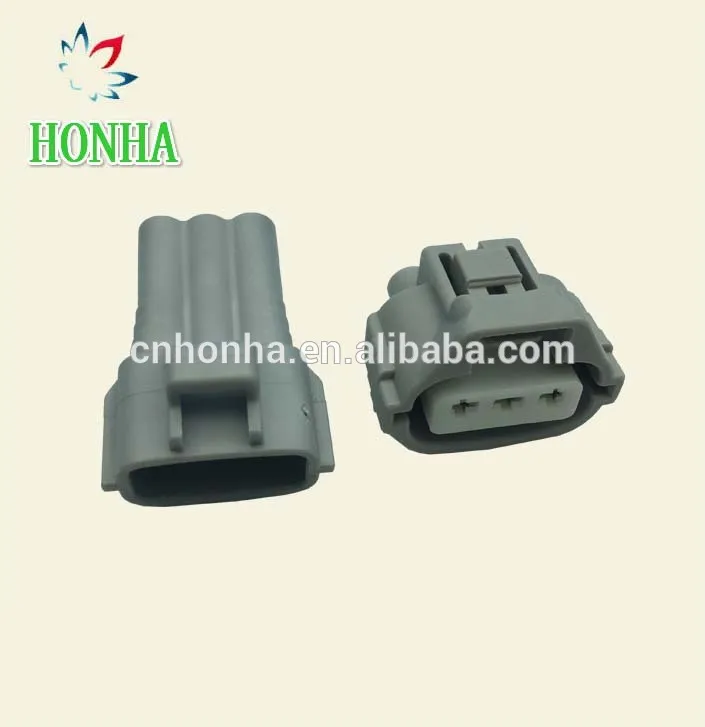 100 pcs 90980-11607 or 90980-11020 3 Pin male and femle sealed wire harness connector for Toyota without terminals and seals