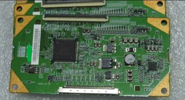 Placa lógica Conecte com T-CON, 26T04-C00, T260XW03, V2, CB, LCD27K73, T260XW03