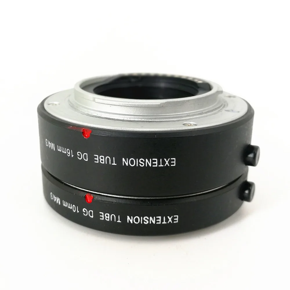 الإلكترونية AF السيارات التركيز ماكرو تمديد حلقة أنبوب مجموعة ل M43 MFT أوليمبوس EP5 EM5 EM1 EM10 مارك II III باناسونيك G6 G5 GX7 GX8