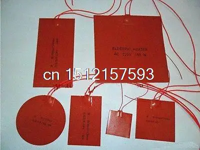 12V 20W 100มม.* 50มม.ซิลิคอนกลองกลองเครื่องทำความร้อนน้ำมันไบโอดีเซลพลาสติกโลหะ Barrel