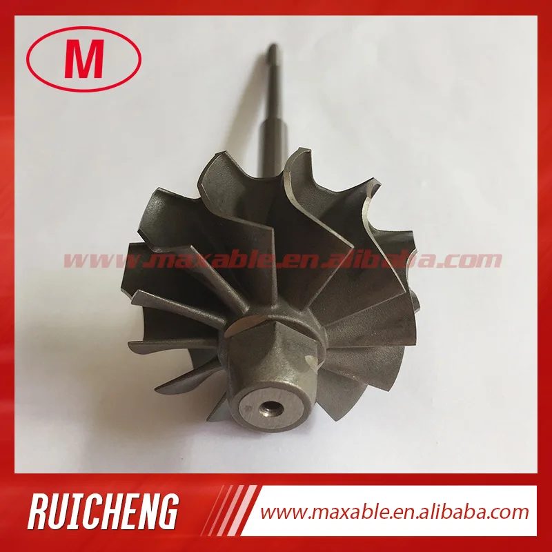 K04 53049880064 53049700064 06F145702C 06F145702CX 44.50/50.00mm 12 blades turbo turbine wheel&shaft/turbo wheel for 06F145702C