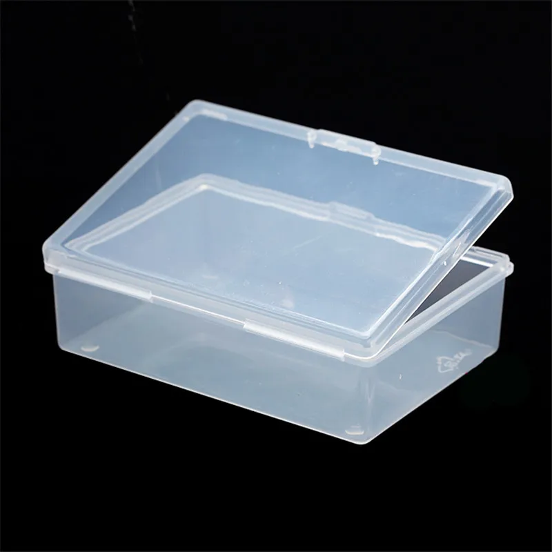 2/4/8 Pieces 10*7*2.4cm Transparent Plastic Boxes Playing Cards Container PP Storage Case Packing Poker Card Box for Board games