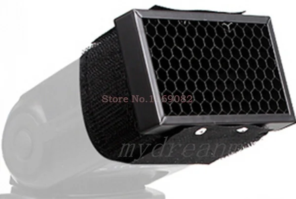 10ピースフリー船フラッシュハニカムフードグリッドスポットサーフボードサーフィン用缶& n 580ex 380ex nik & n sb600 sb900ペンタックスフラッシュスピードライト