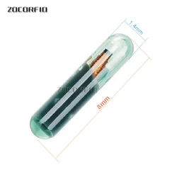 100pcs EM4305 rewritable 1.4*8mm ISO11784/785 FDX-B Pet Microchips cat dog,snake,Arowana,turtle,syringe RFID animal tagThi
