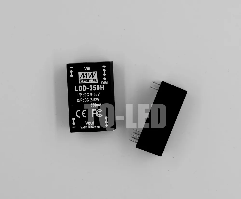 

10piece/lot Meanwell Ldd-350h Led Driver DC9-56V to DC2-52V 350mA