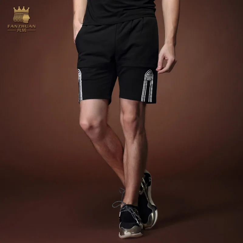 

FanZhuan Free Shipping New fashion casual 2015 male Men's personality Spring Summer Palace trousers shorts sportswear 15902