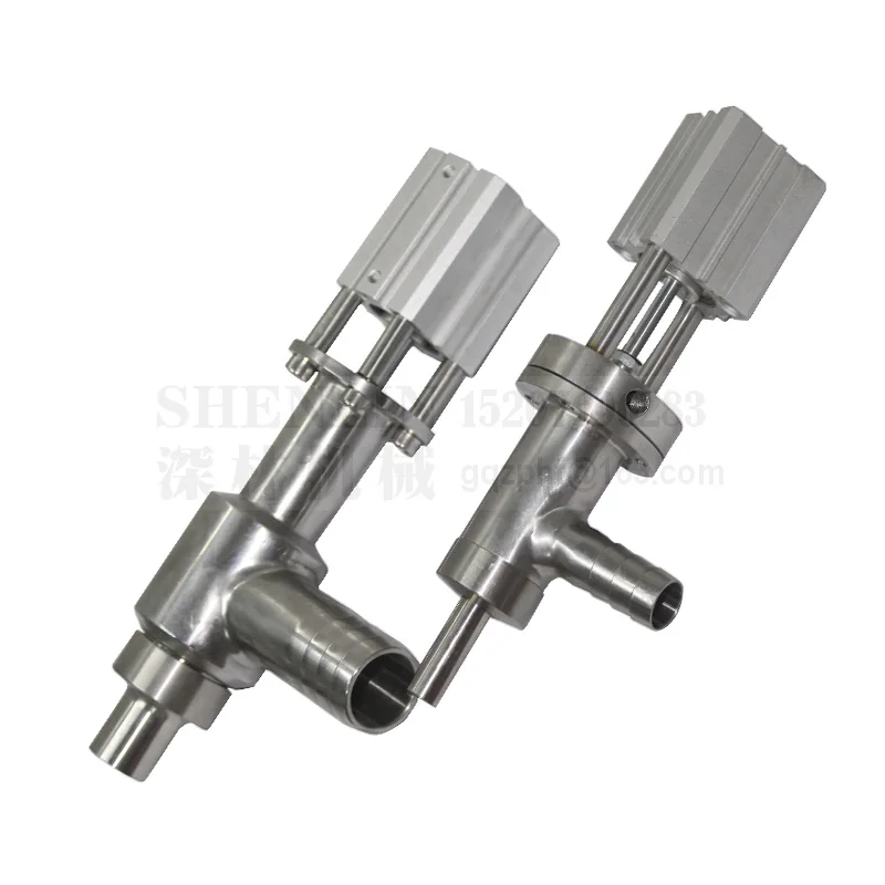 

SHENLIN Liquid filling head for PVC-steel pipe 19mm and 32mm, SS304 filling vavle for pneumatic filling machine water vavle