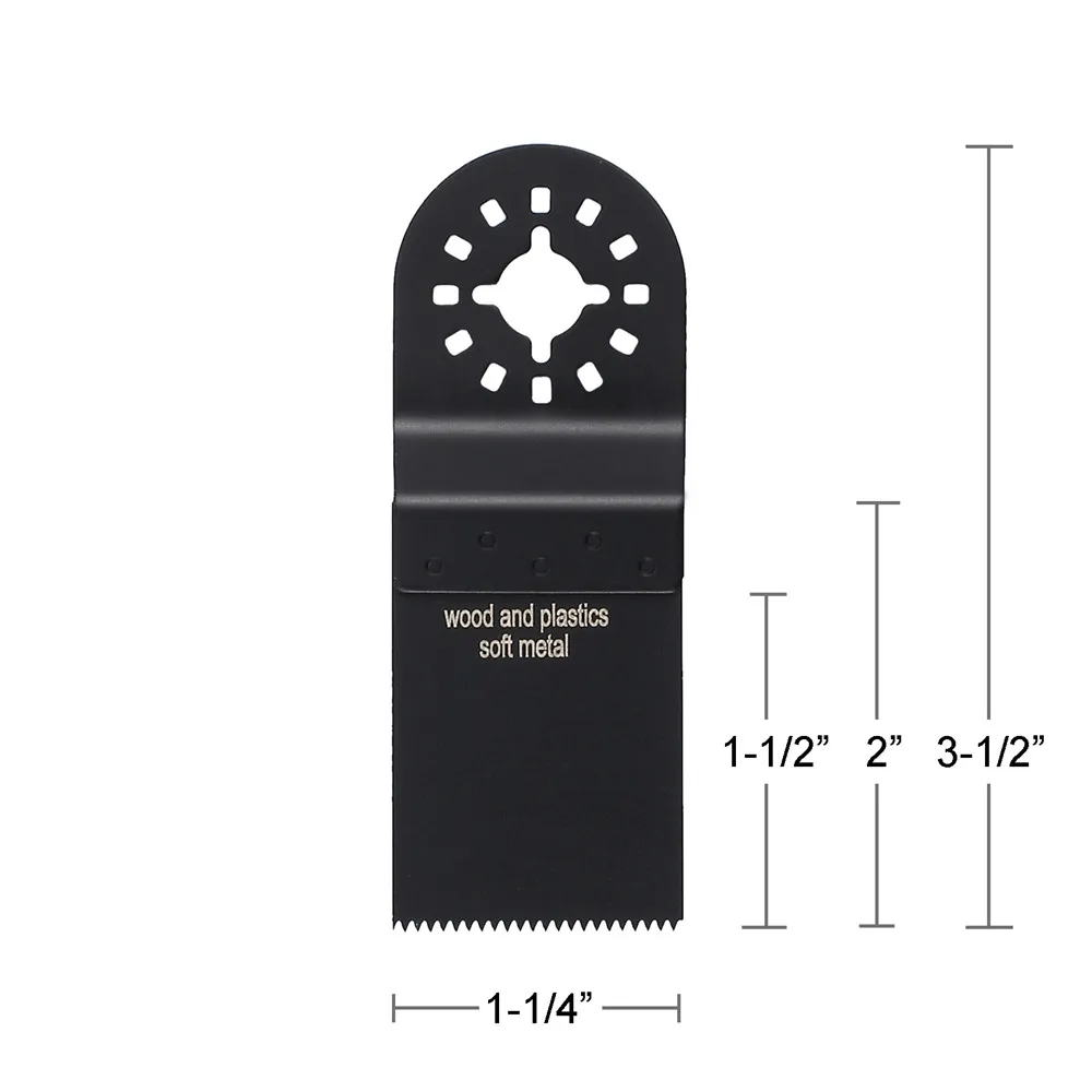 GARLLEN-hoja de sierra oscilante, hojas de sierra de acero con alto contenido de carbono, accesorios para corte rápido, madera, plástico, laminados, fibra de vidrio