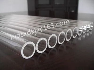 Quartz furance tube / OD*L=70*1000mm / high-temperature / high purity clear quartz tube