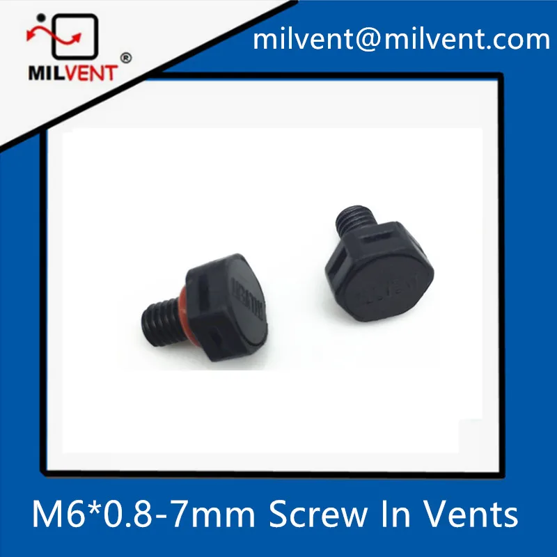 m6*0.75 polyvent xl small screw in protective vent for outdoor enclosure