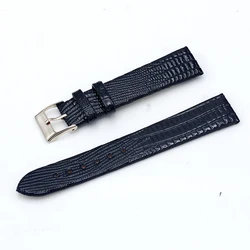 Shsby lizard women's Watchbands Leather watch strap stainless steel buckle belt buckle, 18mm