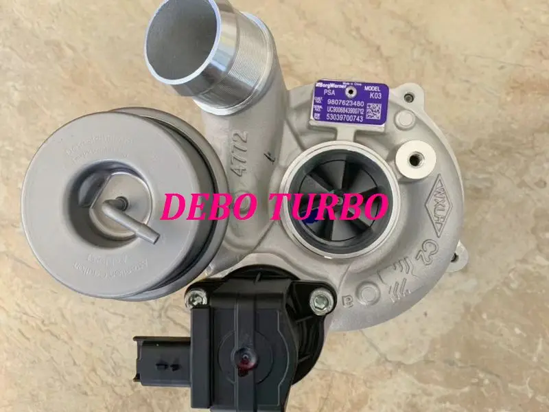 NEW GENUINE K03 53039700743 53039700422 Turbo Turbocharger for PEUGEOT 508 4008 5008 DS5 DS6 Citroen C5 EP8FDT 1.8THP 150 155KW