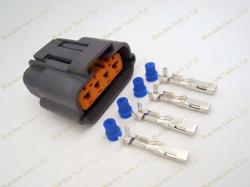 5 sets 4 Pin/way 2.2mm,Car Waterproof Electrical connector,Auto oxygen sensor plug for Honda,Toyota,car Motorcycle ect.