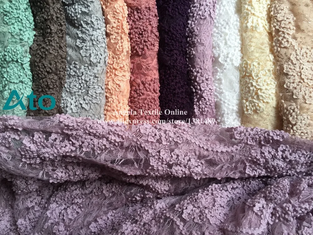 Wholesale 3D Lace Fabrics  Flora Lace Newborn Baby Photography Backdrop Fabrics