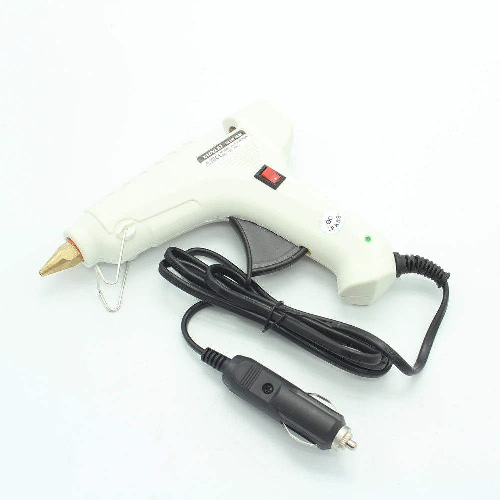 Car Tools Kit Glue Gun DC12V 40W Heat Gun Plug +Glue Sticks 4X 11*260mm For Car Dent Removal Paintless Dent Repair Tool