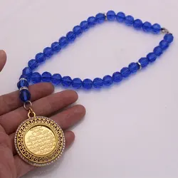 muslim crystal AYATUL KURSI Car Rear View Mirror Car Pendant Hanging Car Styling Accessories islam