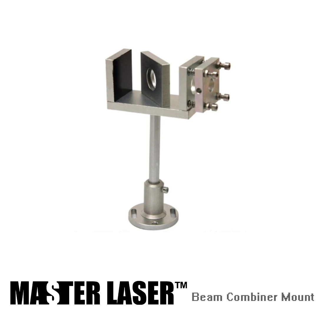 DIY for CO2 Laser Cutting Machine Red Beam Visible Tool Beam Combiner Mount Set Red Pointer Beam Combiner and Mount