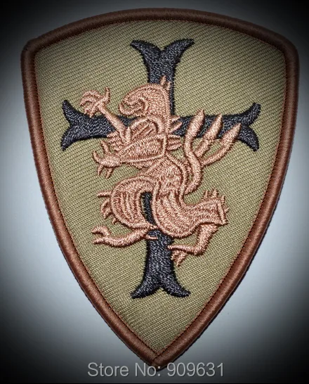1X US Seal Team Six Lion Knight Cross Shield ST6 DEVGRU Sew Iron on Patch