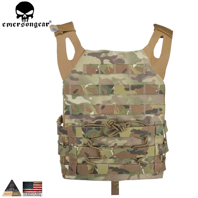 EMERSONGEAR Vest MOLLE JPC Vest Airsoft Paintball Molle Vest Chest Protective Plate Carrier Multi-camo Combat Vest EM7344