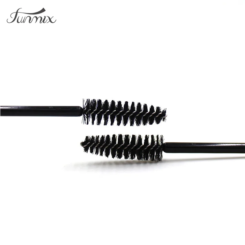 100 sztuk/paczka Mascara Brush pojedyncze sztuczne rzęsy rozszerzenie szczotki do czesania makijaż Styling Tools darmowa wysyłka