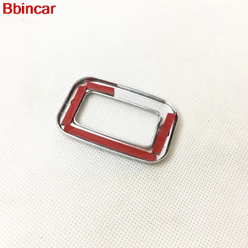 Bbincar ABS Chrome Rear Tail Gate Liftgate Door Opening Switch Button Trim For Jaguar F-PACE 2016 2017 2018