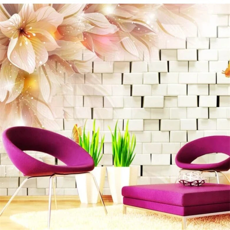 

wellyu Custom wallpaper 3d photo murals dream flower обои stereo background wallpapers for living room 3d murals papel de parede