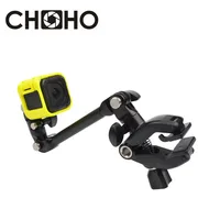 Abrazadera de montaje con Clip, palos flexibles, mordazas, brazo de guitarra musical para GoPro Hero 13 12 DJI OSMO, cámara de acción, accesorios Insta360