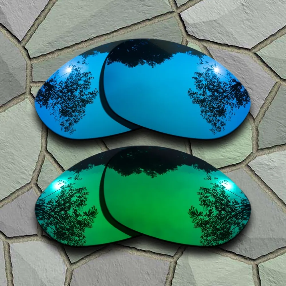 

Sky Blue&Jade Green Sunglasses Polarized Replacement Lenses for Oakley X Metal XX