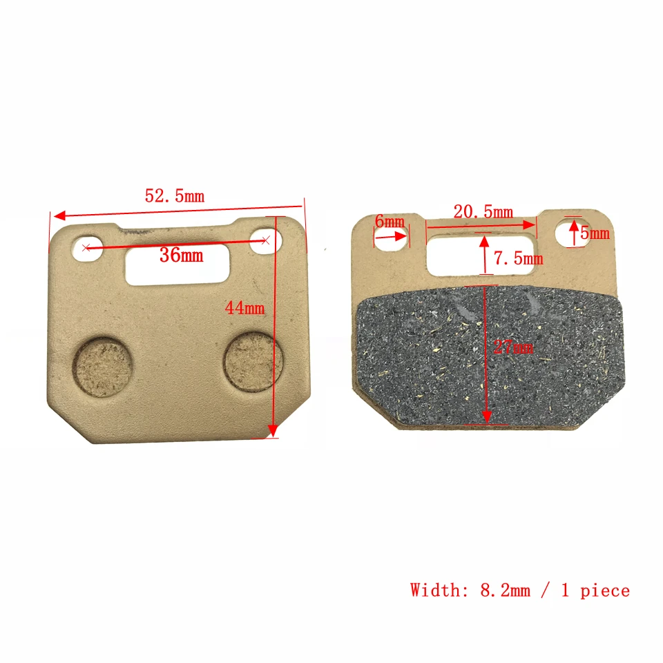 Motorcycle Spare Parts Brake Pads Set RPM HF Scooter High performance Brake Caliper ATV Moped Spare Parts