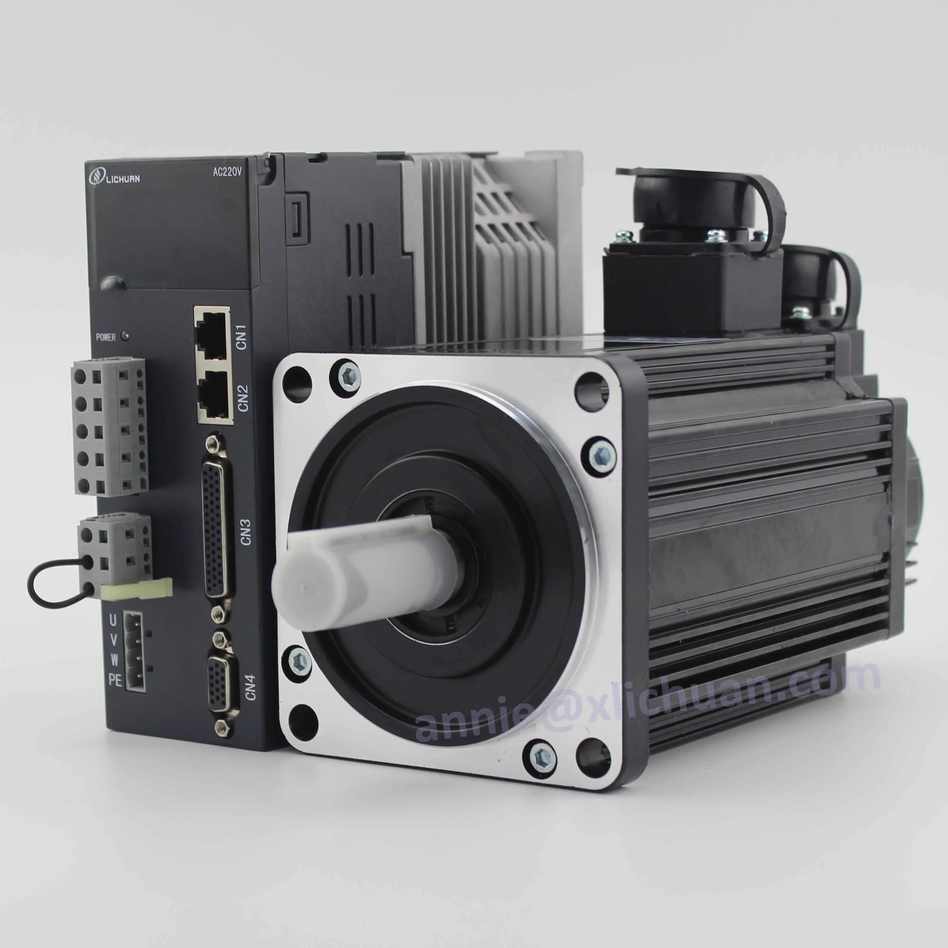 Imagem -05 - Jogo do Servo Motor do Motorista para o Woodworking Router do Cnc Controle de Velocidade 110st-m06030b 6nm 1.8kw Ac220v 3000rpm