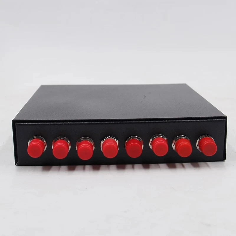 8 kerne FC FTTX FTTH terminal box enthalten FC zopf & adapter SPCC 8 ports fiber optic patch panel netzwerk SM ELINK