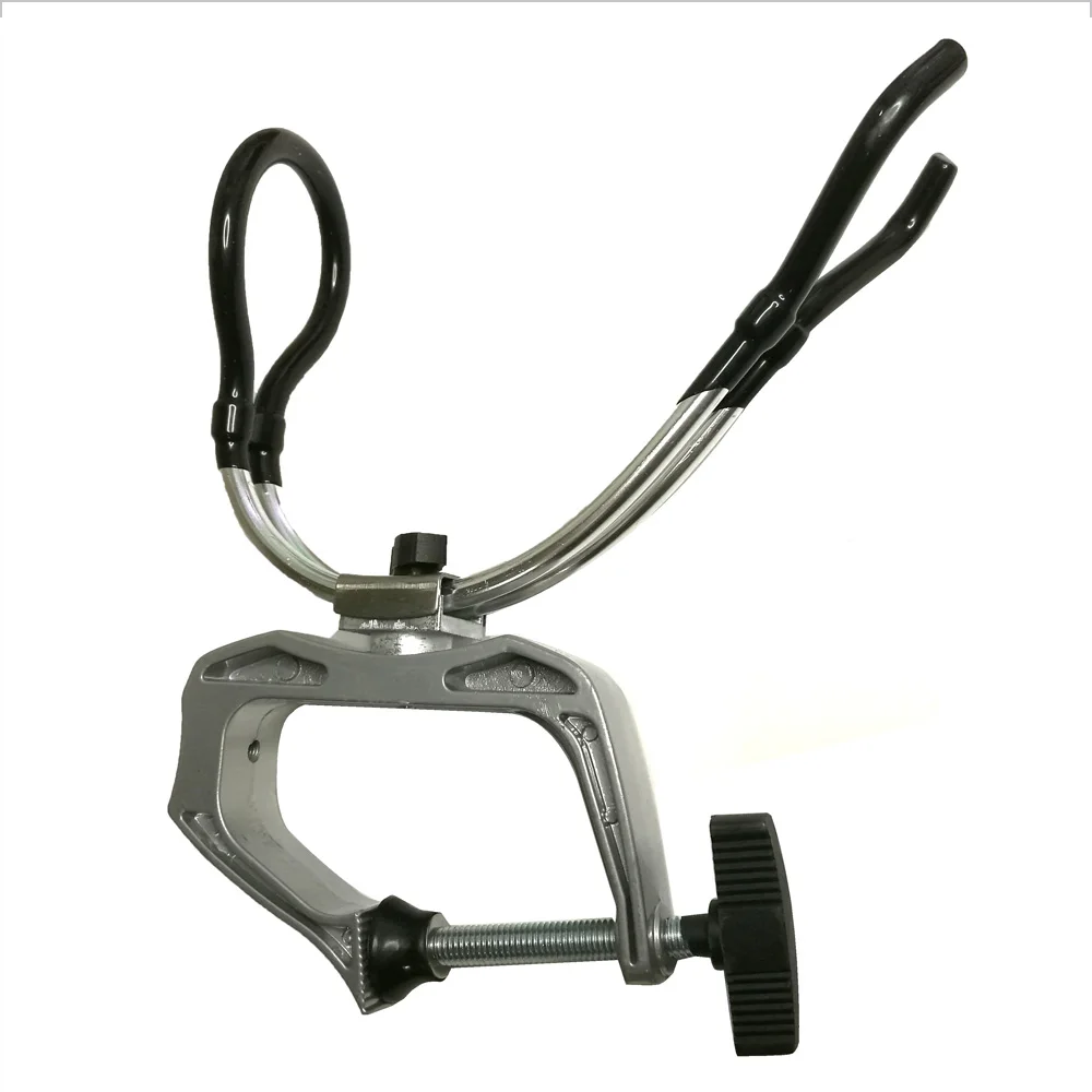 

Adjustable Aluminium Alloy Fishing Rod Pole 360 Degree marine boat Holder Stand Bracket Clamp Support