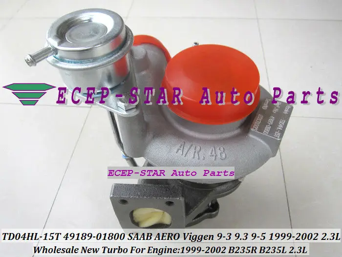 Free Ship TD04HL-15T 49189-01800 49189-01820 55559825 Turbo For SAAB AERO Viggen Upgrade 9-3 9.3 9.5 B235R B235L B205R 2.3L