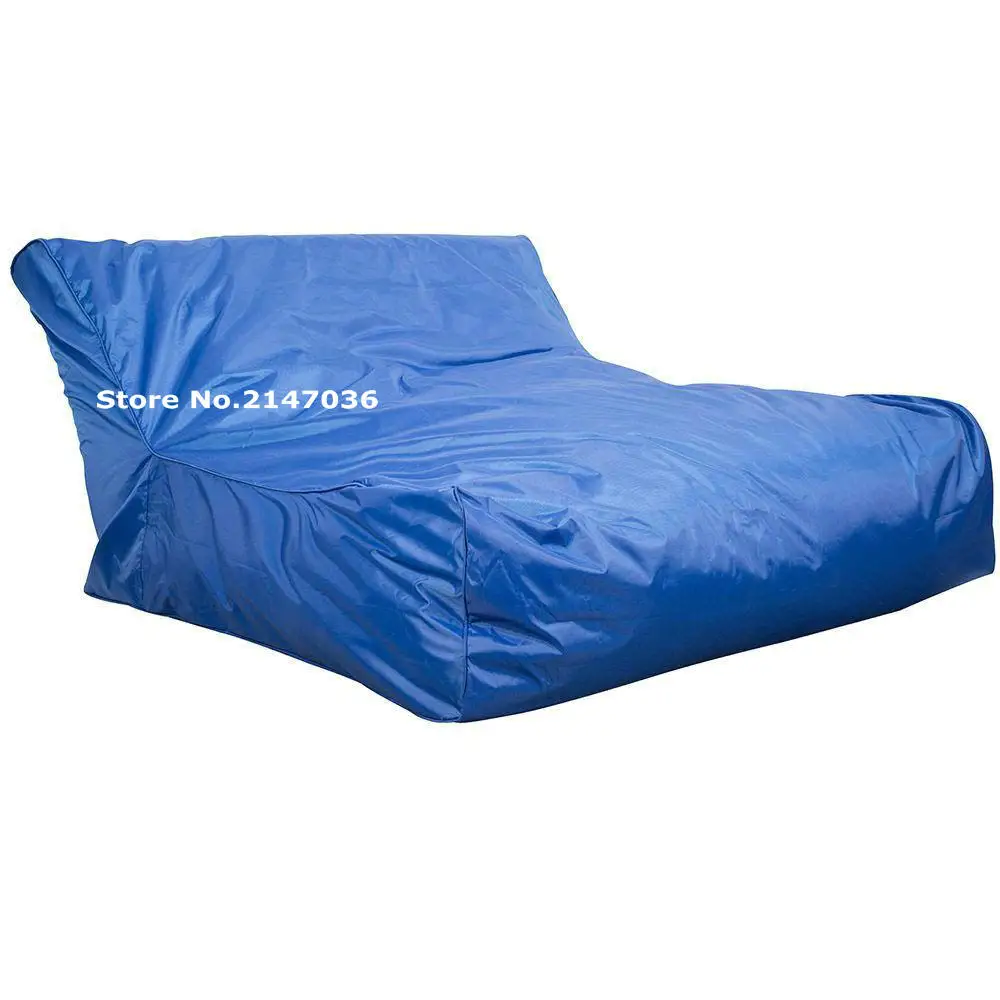 

Cobalt blue Relax on land, float on water outdoor 2 function bean bag chair, outdoor furniture beanbag sofa seat