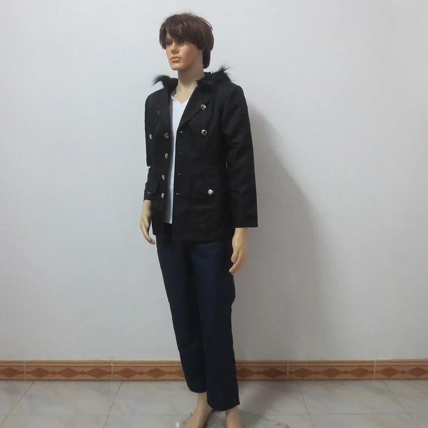 Ensemble complet 3 en 1 cosplay Suoh Mikoto cos pour fête d'halloween, pantalon + T-Shirt + veste