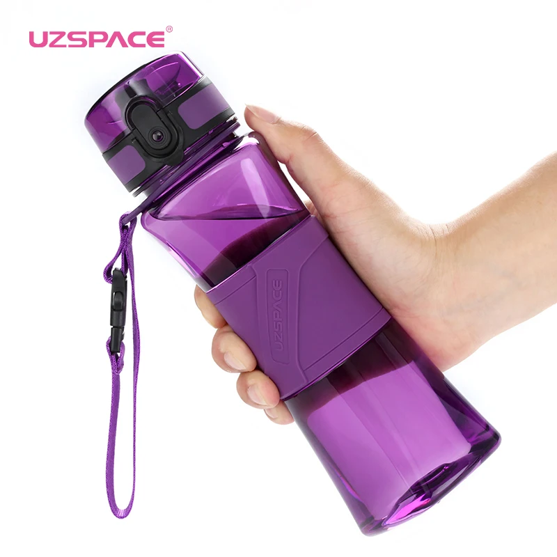 Water Bottle Protein Shaker Creative 6 Colors Sports Camp Tour Gym My Drink Bottle 350/500ml Portable Plastic Drinkware BPA Free