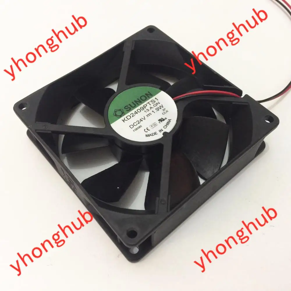 

SUNON KD2409PTS1 13.A.GN DC 24V 1.9W 90x90x25mm Server Cooling Fan