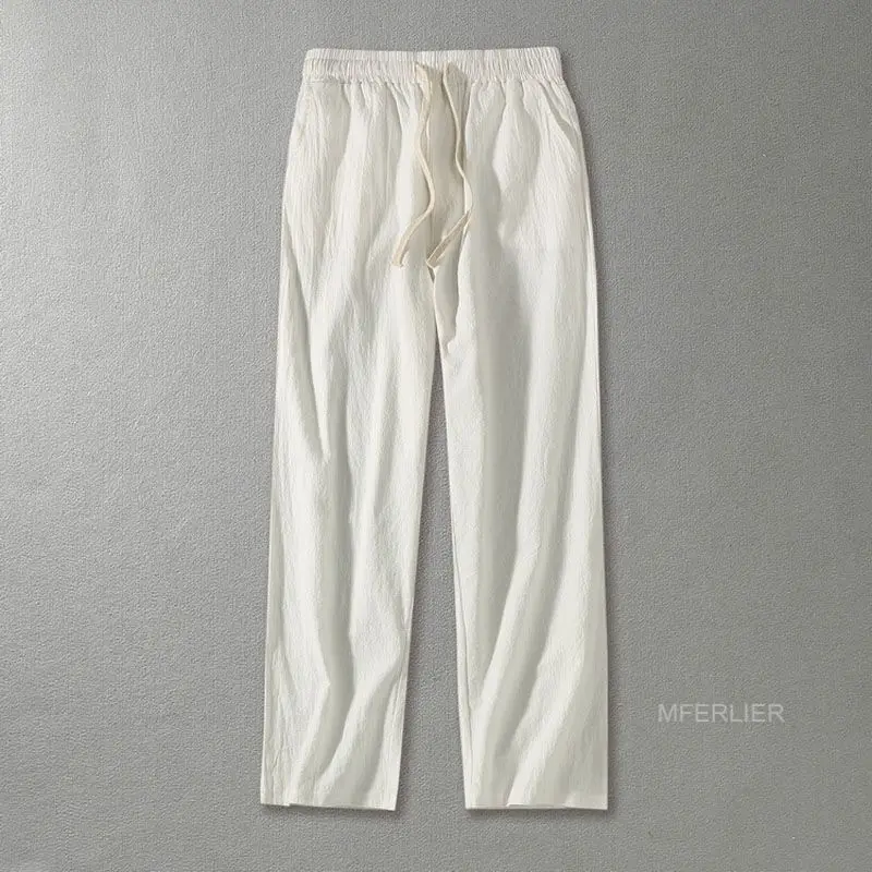 Pantalon ample en coton pour homme, grande taille, 11xl, 170cm, 6XL, 7XL, 8XL, 9XL, 10XL, collection automne et été