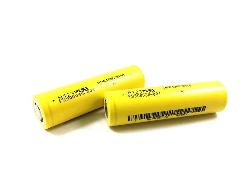 10 Buah Manufaktur untuk AS A123 APR18650M 18650 Baterai 3.2V 1100Mah 30C Baterai Lithium Fosfat Besi Isi Ulang