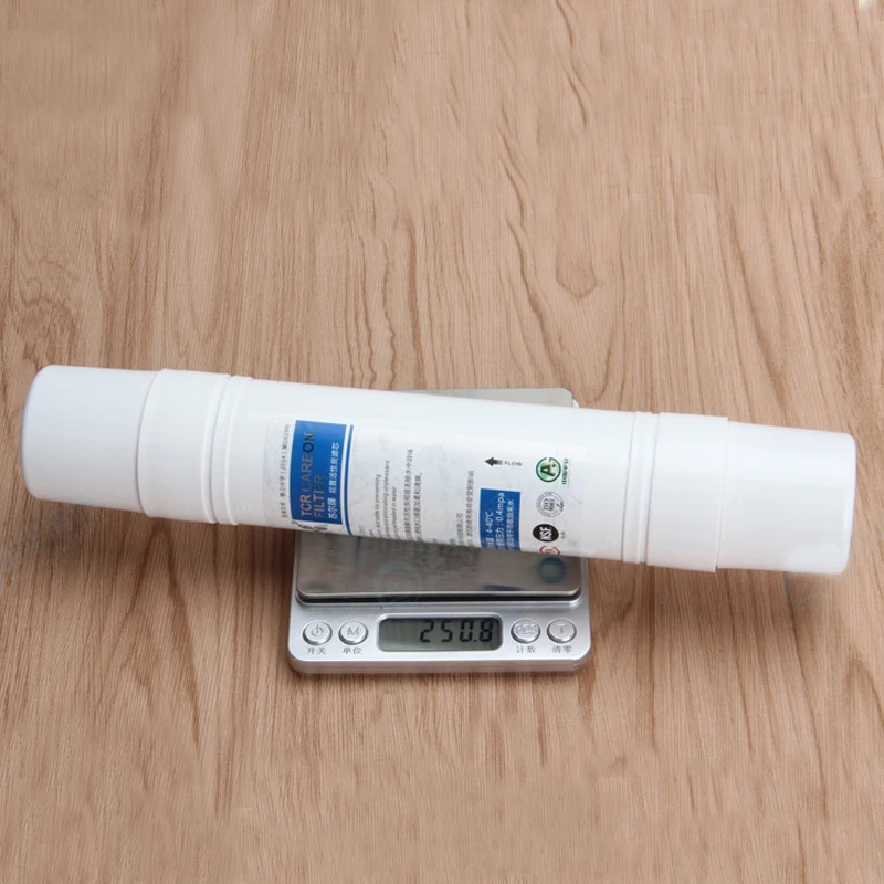 SOOEL T33 Rapido Collegare IN LINEA di COCCO Carbonio Della Cartuccia del FILTRO DELL\'ACQUA Con 2 montaggio Depuratore di Acqua AD OSMOSI INVERSA