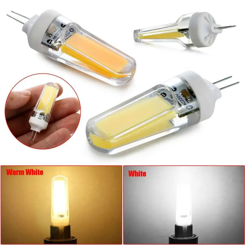 

New Arrival Dimmable AC110V 220V 9W G4 G9 Silicone Crystal LED Corn Bulb SpotLight Warm/Cool/Natrual White Leds Lampada 1PCS