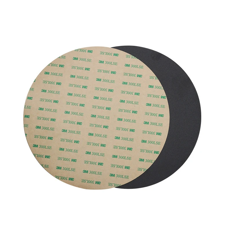 

Round 200mm magnetic paper 3d heated bed platform sticker flexible Adhesive anti edge for ANYCUBIC Kossel Delta 3D Printer part